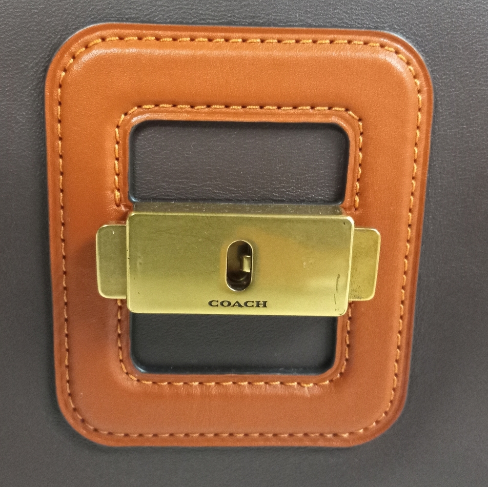 Coach Couriere Carryall Satchel In Colorblock Leather - Picture 8 of 15